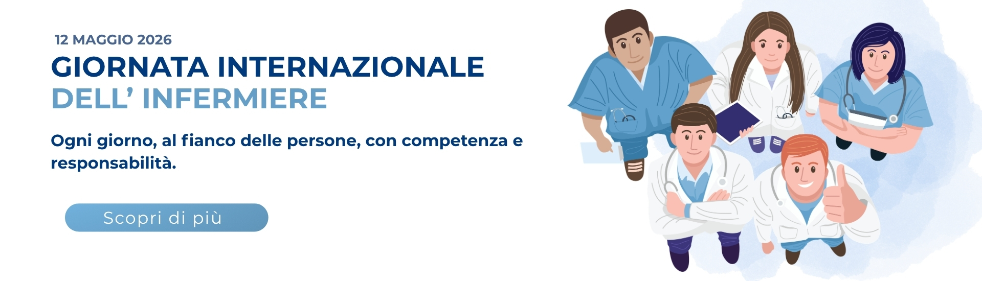 <p>Giornata internazionale dell'infermiere 2026</p> - 