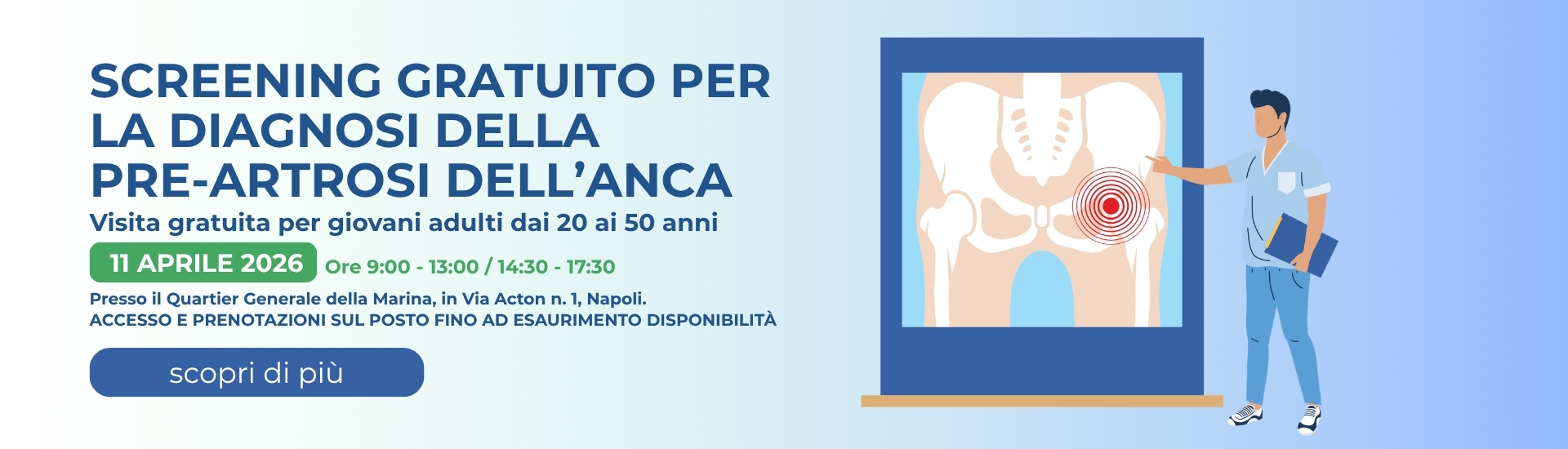 <p>Screening Gratuiti Pre artrosi</p> - 