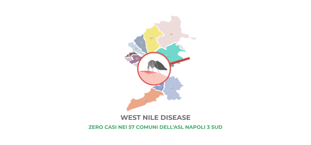 West Nile: nel 2026 zero casi registrati nei 57 Comuni dell’ASL Napoli 3 Sud
