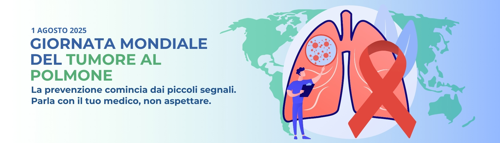 <p>Giornata Mondiale Tumore al polmone</p>