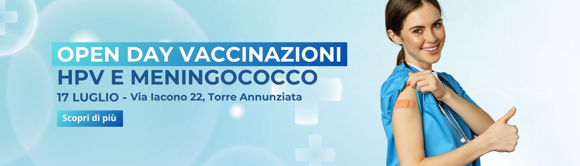 <p>Open Day Vaccinazioni 17luglio</p>