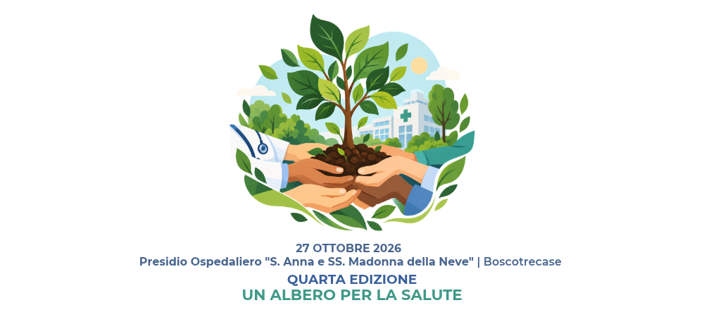“Un albero per la salute”: all’Ospedale di Boscotrecase un’iniziativa per promuovere il legame tra salute e ambiente
