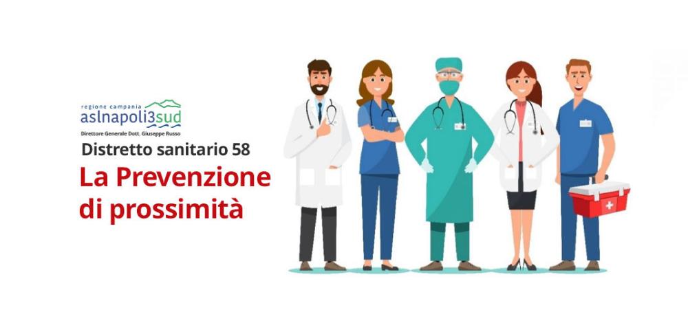 La prevenzione di prossimità - Distretto Sanitario n. 58