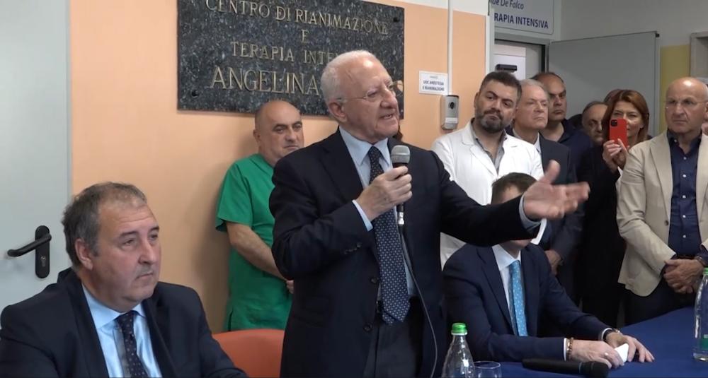 Riapre il  reparto rianimazione e terapia intensiva al P.O. Sorrento