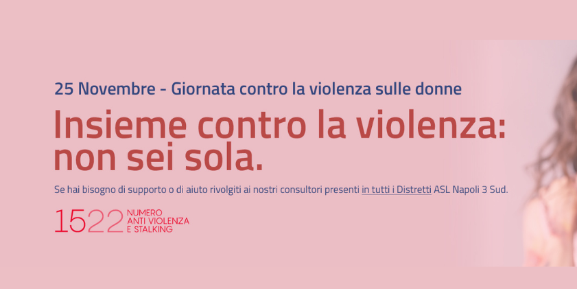 25 novembre 2024 - Giornata mondiale contro la violenza sulle donne