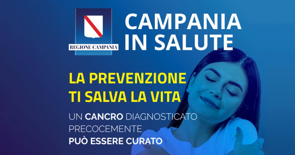 Campagna di Comunicazione CAMPANIA IN SALUTE è Prevenzione con Cristina Donadio